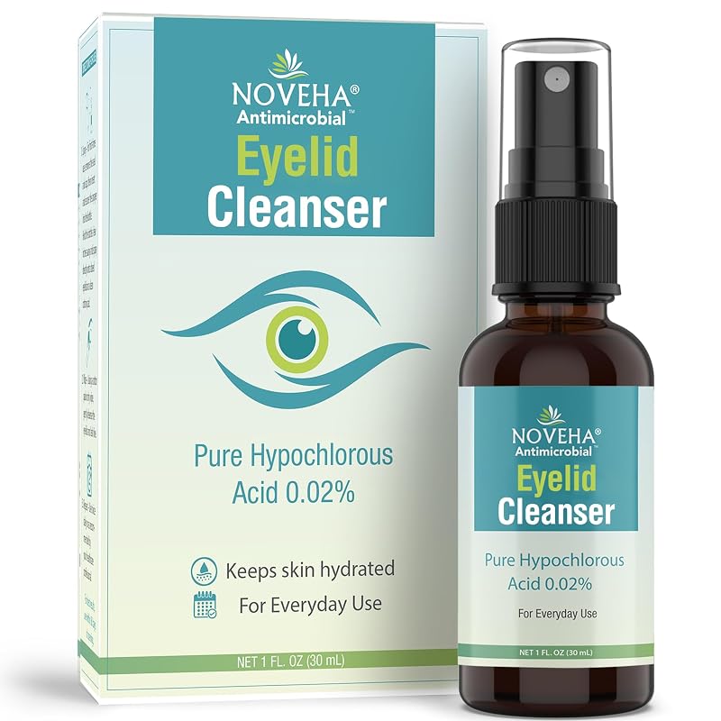 Spray para Limpeza das Pálpebras NOVEHA com Ácido Hipocloroso, 30 mL