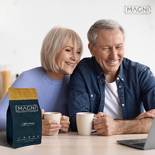 Miniatura 6 de Café orgánico, café bajo en ácido, granos enteros y molidos para prensa francesa, expreso, purover, sin OMG, sin moho, 12 onzas, café de origen