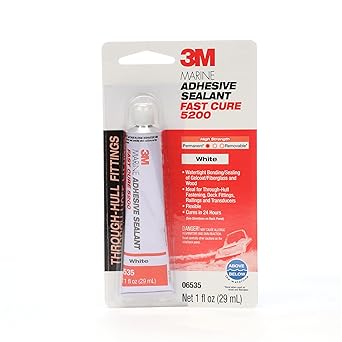3M Marine Adhesive Sealant Fast Cure 5200 (06535) Permanent Bonding