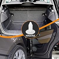 Vista 4 de 210 piezas de clips de sujeción para parachoques de coche, clips de sujeción de 1" para parachoques de coche para barrera de vapor, clips