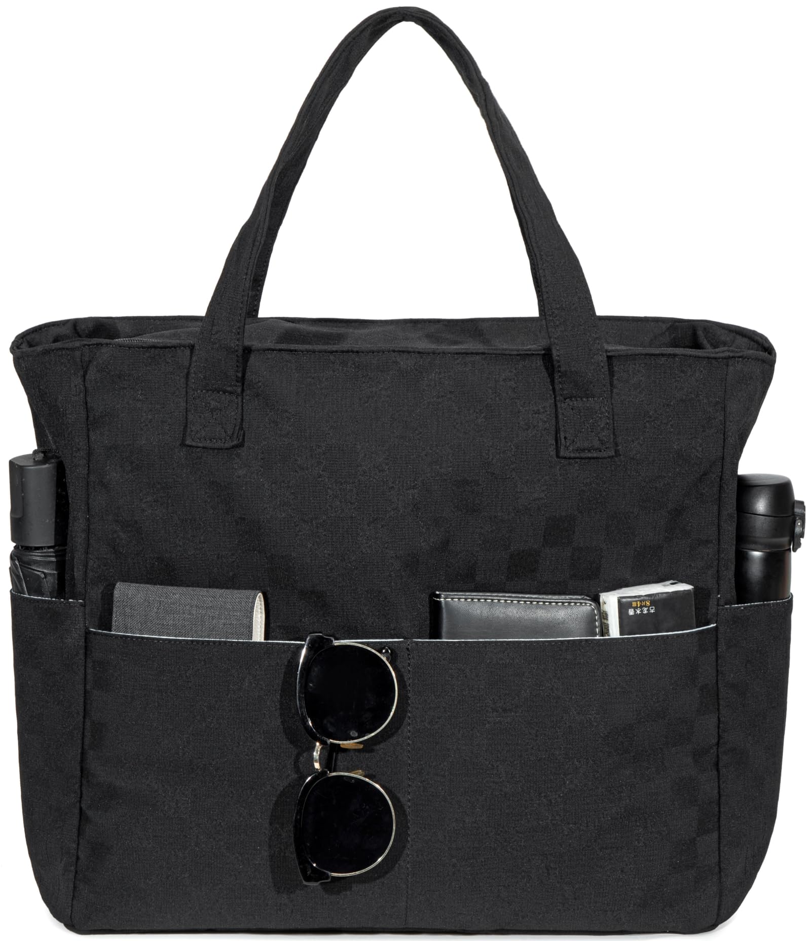 LEDAOU Beach Bag Waterproof Sandproof Women Beach Tote Pool Bag with Zipper for Swim Gym Grocery Travel with Wet Pocket | Sandproof, with Zipper, for