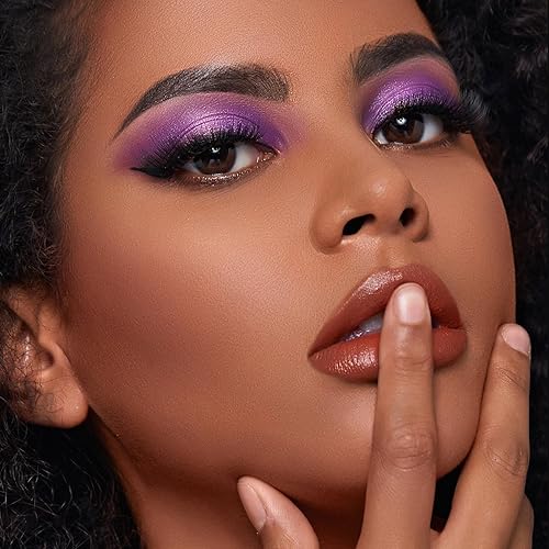 Miniatura 6 de Boobeen Paleta de sombra de ojos de doble color, polvo de sombra de ojos de metal mate y brillante, sombra de ojos de color mezclable, paleta de