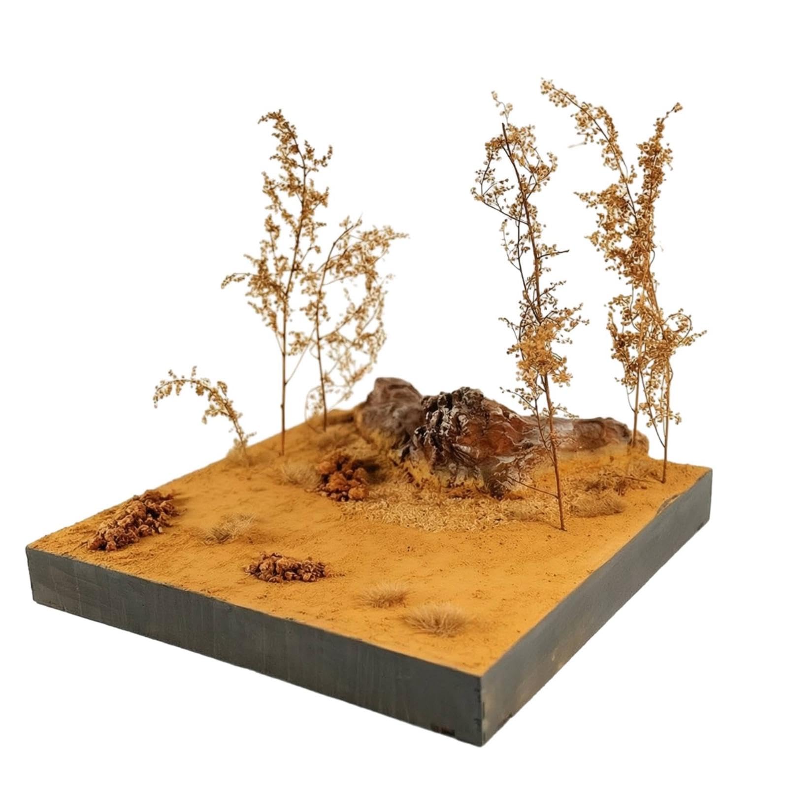Miniature Landscape Kit DIY Sand Table Materials Handcrafted Micro Landscape Decoration for Hobbyists, Diorama Making, Desk Display Wasteland-image-37