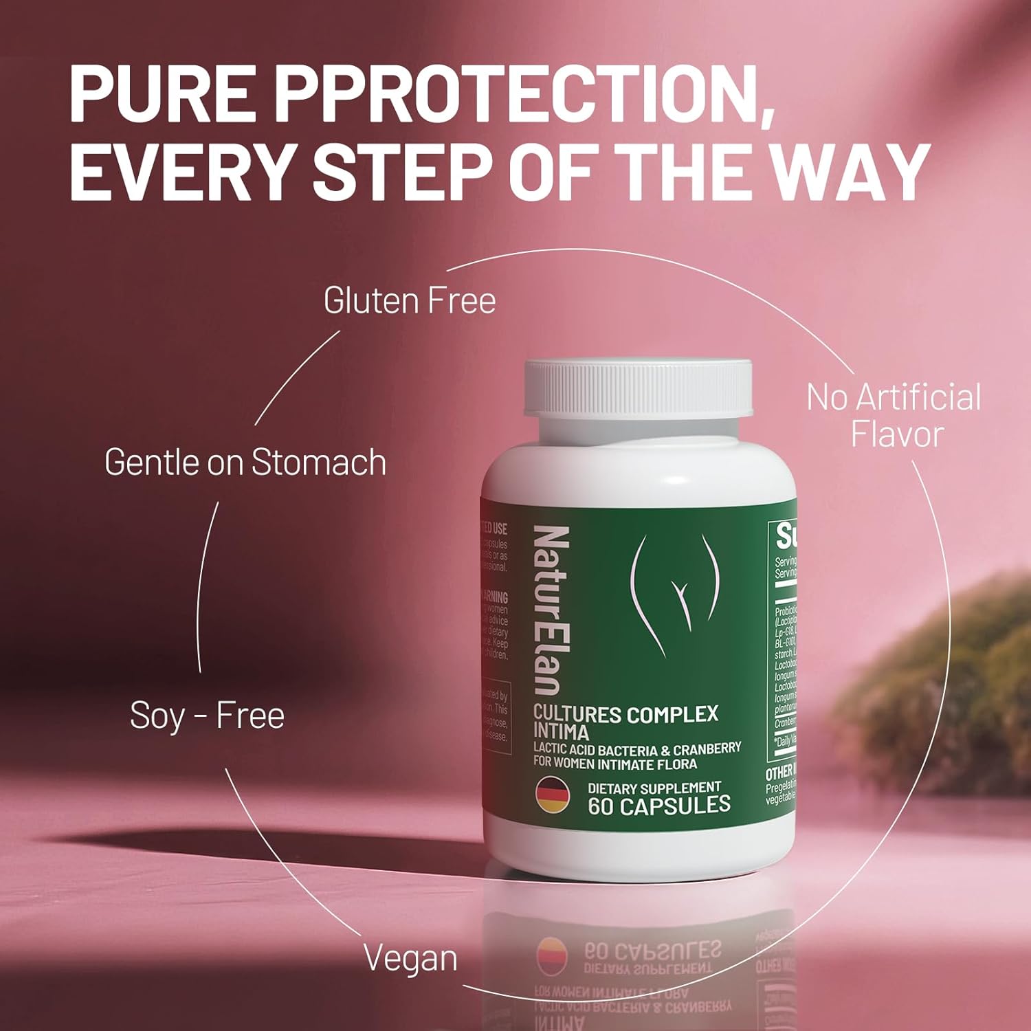 Probiotics for Women, 16 Strains with Cranberry Powder for Digestive, Vaginal&Immune Health Support, 40 Billion CFU, Vaginal Probiotics for Women pH Balance & UTI, Support Vaginal Odor & Flora - Image 5