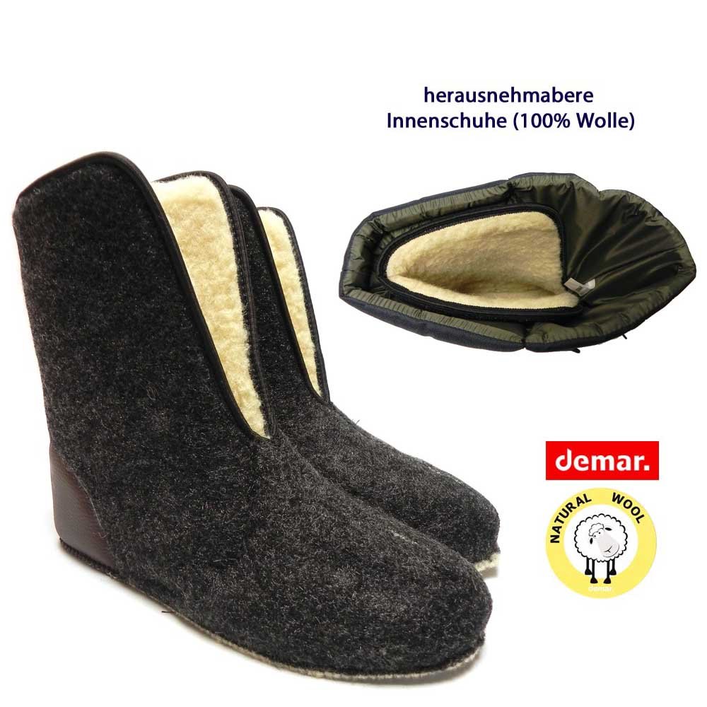 demar. Thermostiefel Jagdstiefel mit Wolle gefüttert