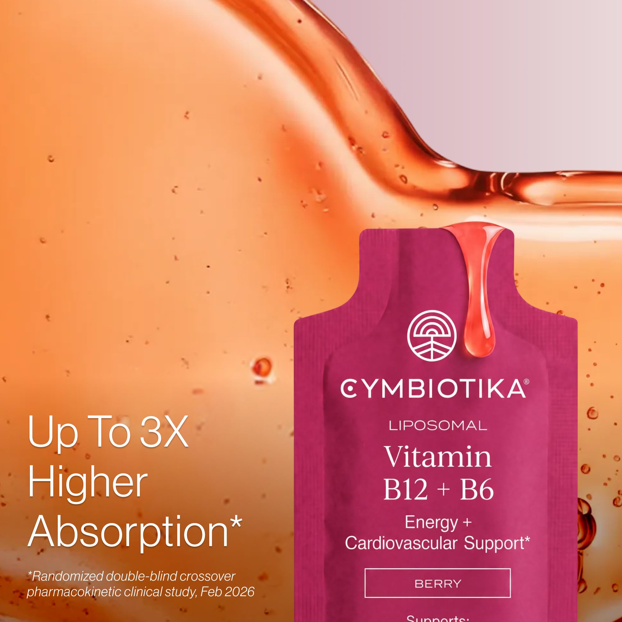 CYMBIOTIKA Liposomal B12 + B6 for Energy, Brain & Nerve Support — Amazon image 3