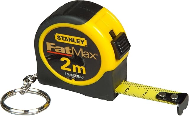 Stanley Fatmax FMHT0-33856 Tape Measure, Yellow/Black, 2 m/13 mm