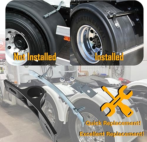 Miniatura 4 de 8591005 Montaje de la asamblea del soporte de la defensa, soporte negro de la suspensión de la defensa, reemplace el número de pieza 8591005