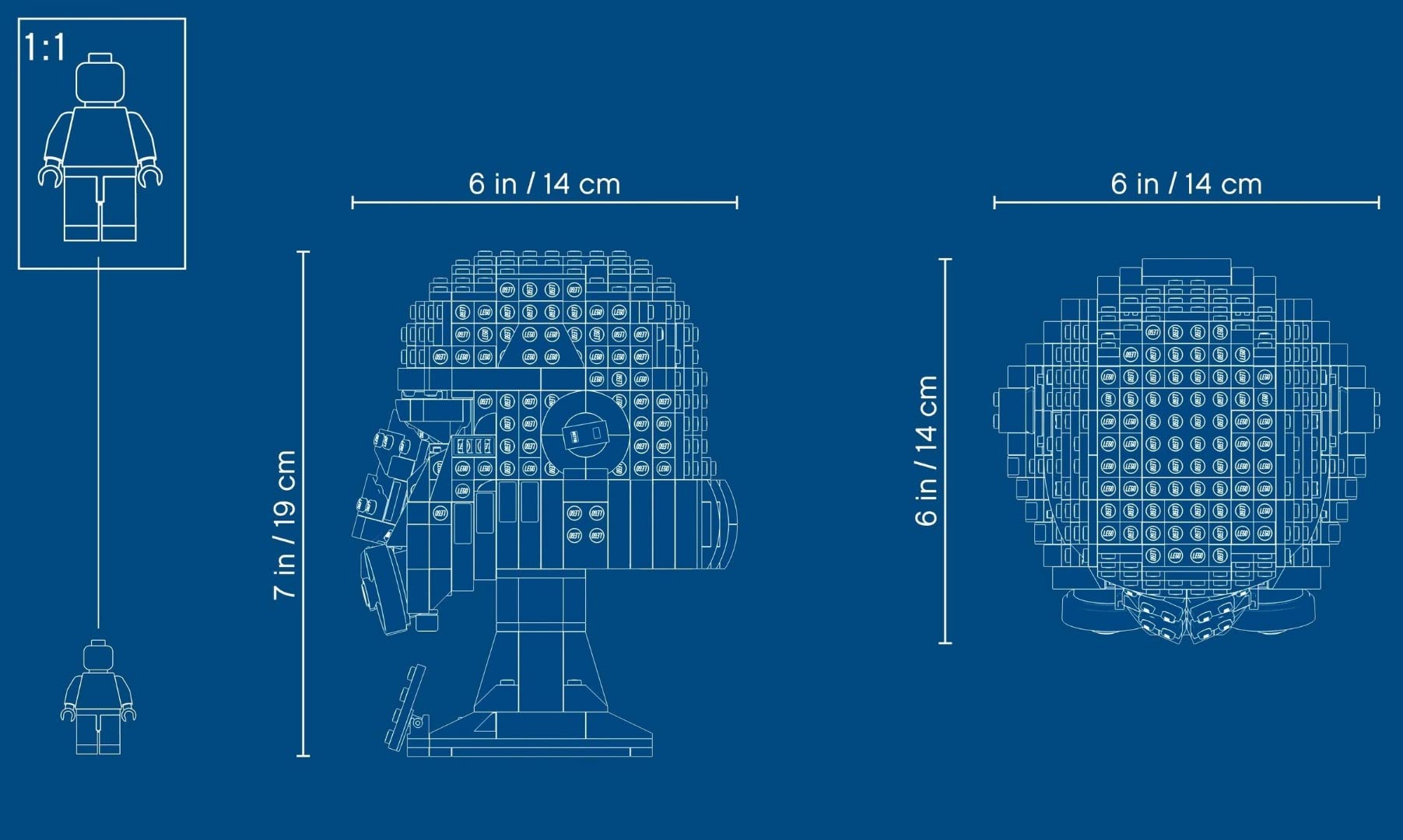 LEGO 75276 Star Wars Stormtrooper Helm, Bauset, Sammlerobjekt für Erwachsene