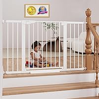 Vista 38 de Cumbor Puerta de bebé extra alta de 36 pulgadas para escaleras, puerta para perros de 29.7-40.6 pulgadas de ancho para puertas, puertas de mascotas