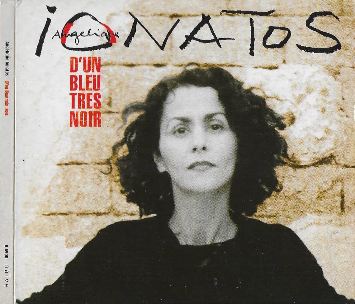 D'Un Bleu Tres Noir [Audio CD] Ionatos, Angelique