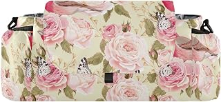 FRODOTGV Roses Birds Peach Flower Floral car stroller organizer double stroller caddy organizer multifunctional accesorios para beb¨¦