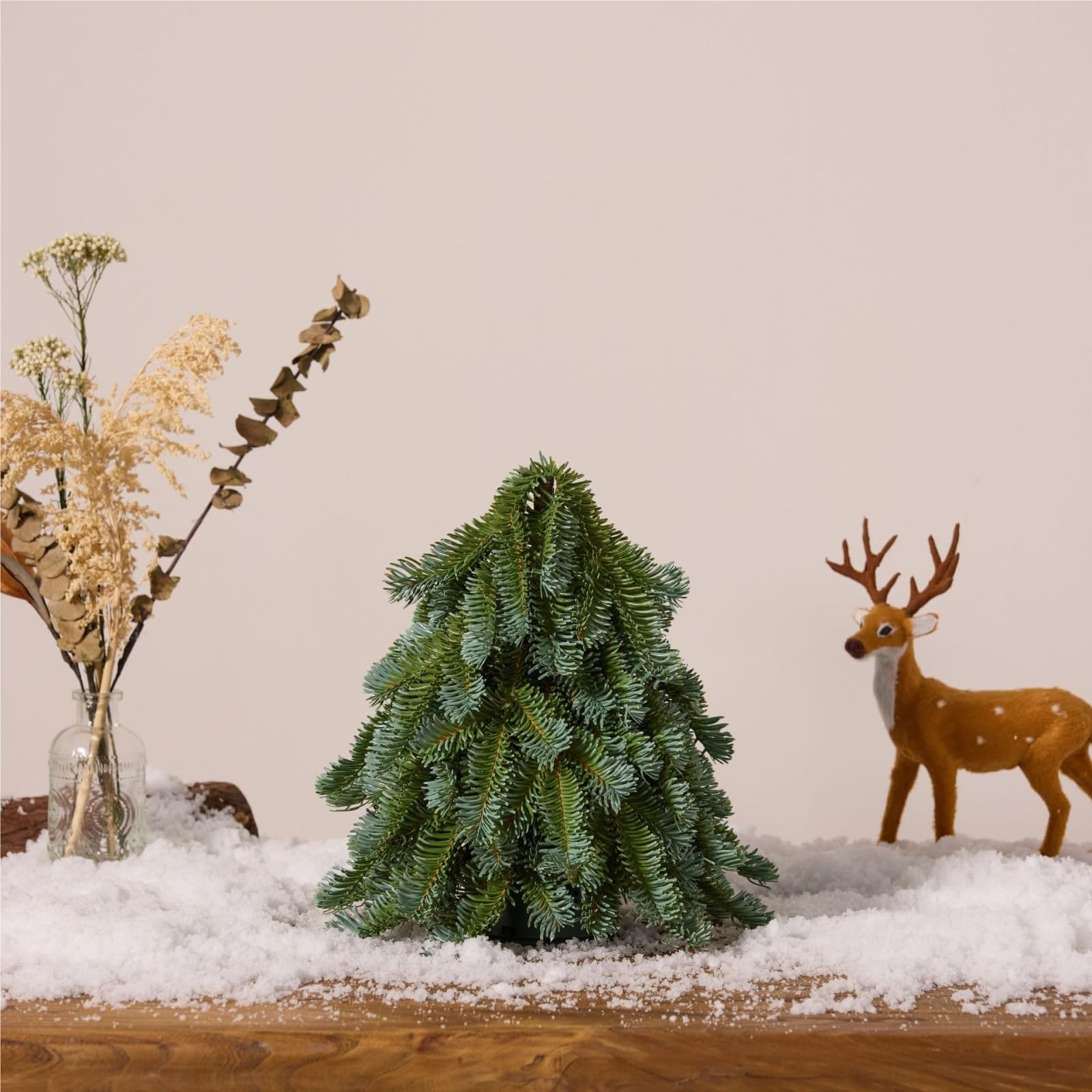 Mini Sapin de Noël Artificiel de Table, décoration de Noël, Accessoires de Table for Les fêtes.(30cm)