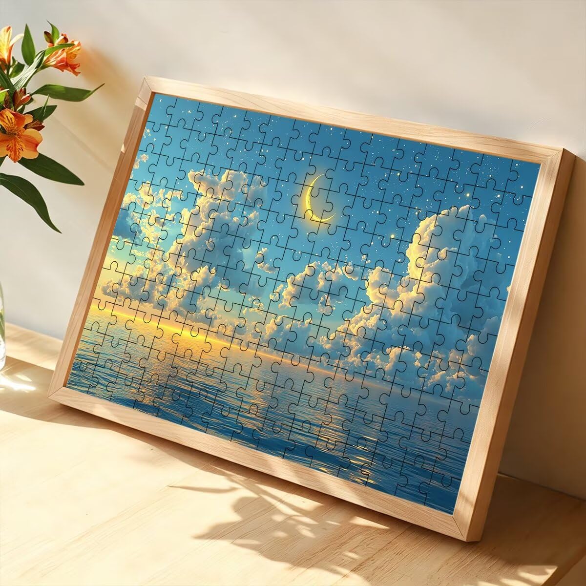 Puzzle 1500 elementów krajobraz, ocean drewniane puzzle dla dorosłych