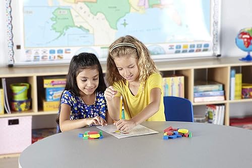 Miniatura 4 de hand2mind Bloques de patrones de plástico, formas geométricas para niños, juego de patrones, bloques de patrones para niños pequeños, formas de