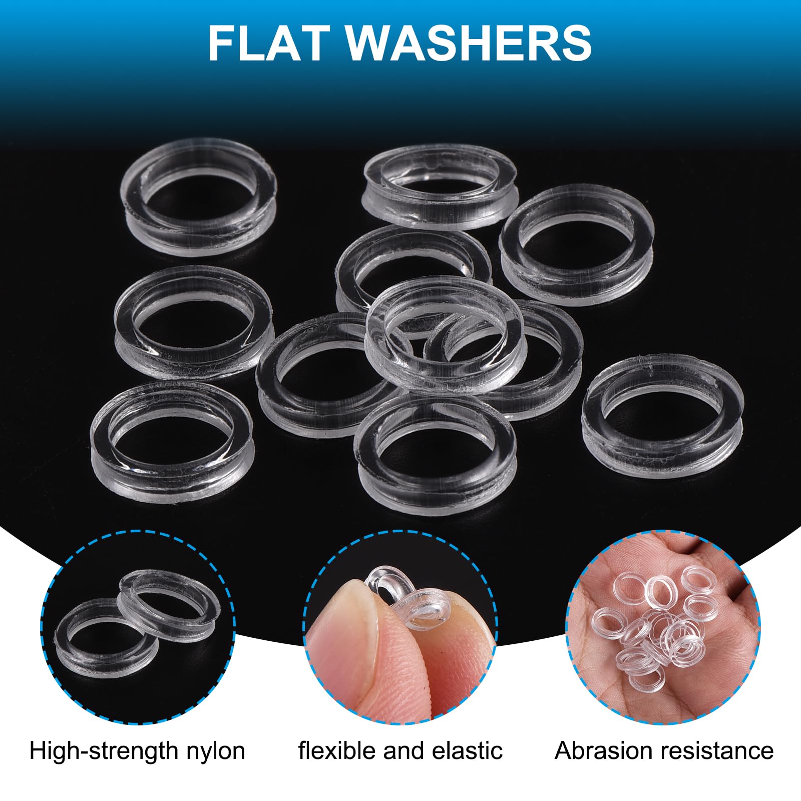 PATIKIL Nylon Flat Washers - Image 3