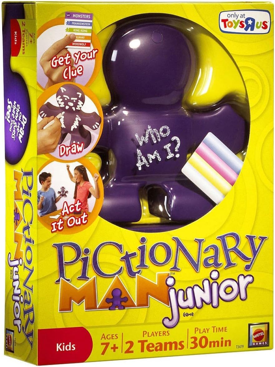 Pictionary Man Junior Jr. Game By Mattel