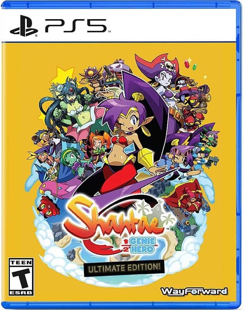 Shantae: Half-Genie Hero - Ultimate Edition, Limited Run #006 - Playstation 5      CD-ROM – BD-ROM
