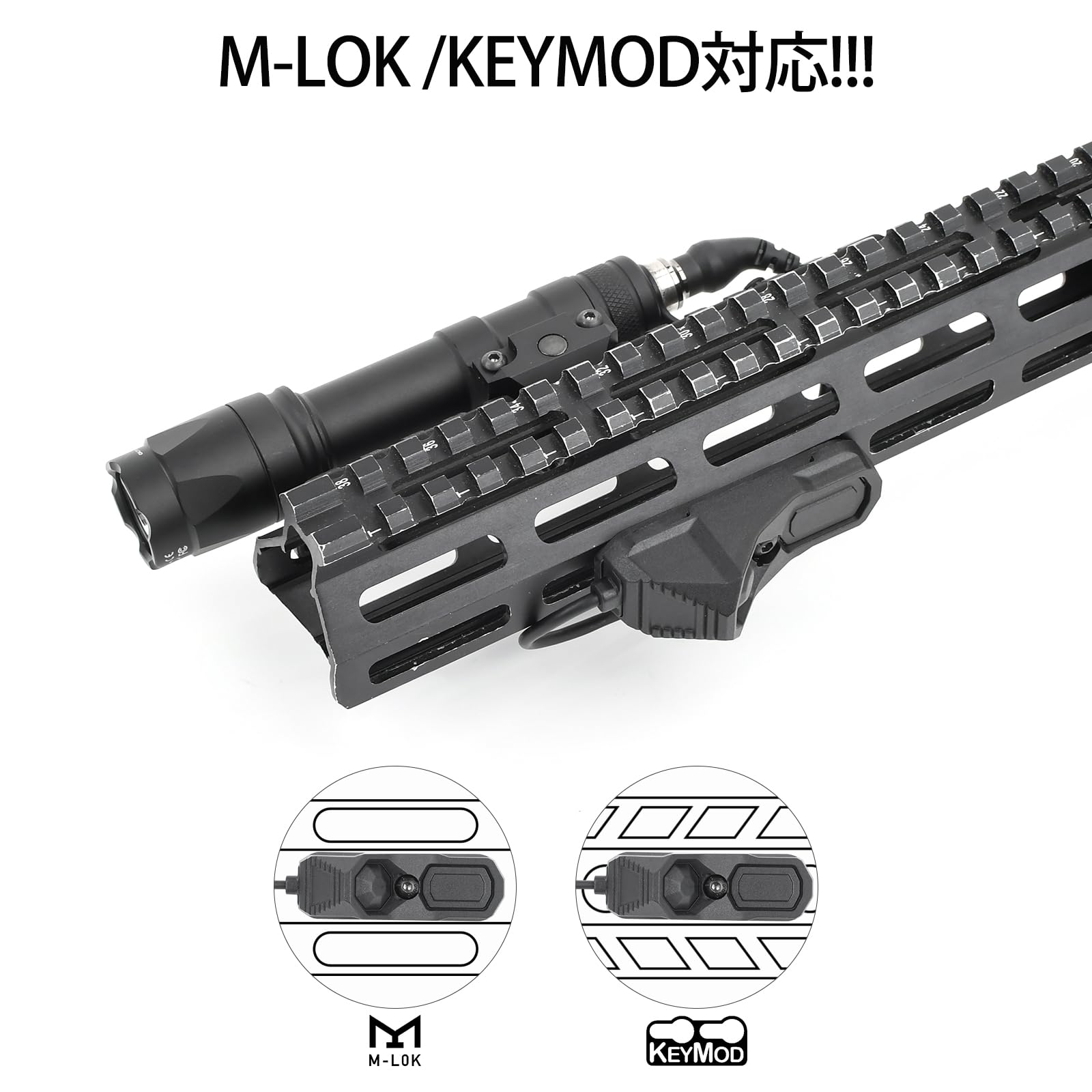 Amazon | WADSN シュアファイア M600C タイプ スカウトライト