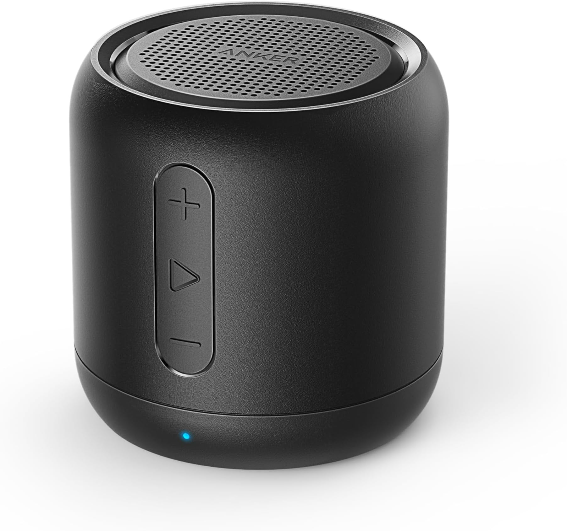 Soundcore mini, Super-Portable Bluetooth Speaker with 15-Hour Playtime, 66-Foot Bluetooth Range, Wireless Speaker with Enhanced Bass, Noise-Cancelling Microphone, for Outdoor, Travel, Home