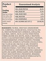 Vista 6 de Tetra Goldfish Flakes, dieta nutricionalmente equilibrada para peces de acuario, copos enriquecidos con vitamina C, 4.52 libras