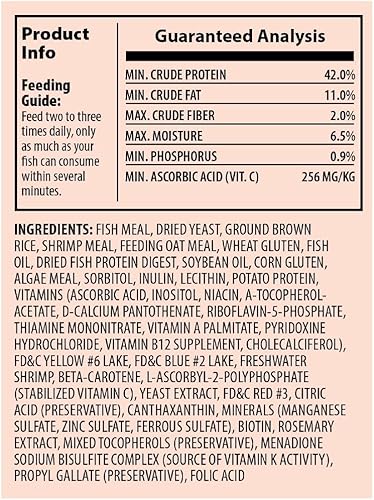 Miniatura 6 de Tetra Goldfish Flakes - Alimento de pescado de dieta equilibrada