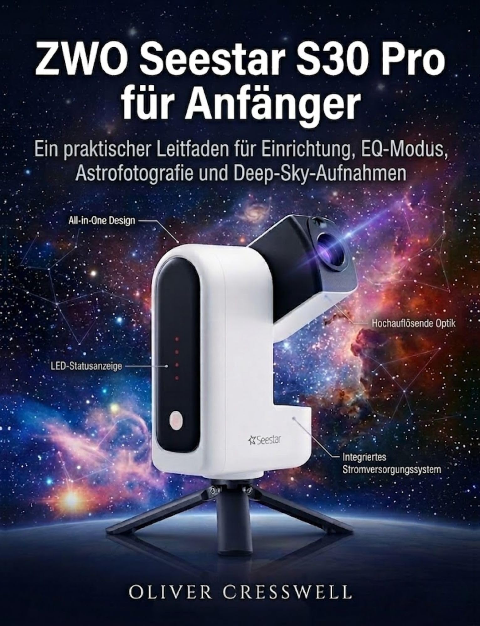 Livre Seestar S30 Pro astrophotographie astuces mode EQ et imagerie ciel profond