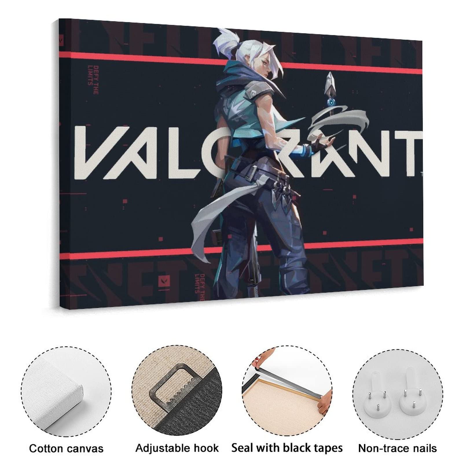 Amazon.co.jp: アートパネル アートポスター Valorant ヴァロラント