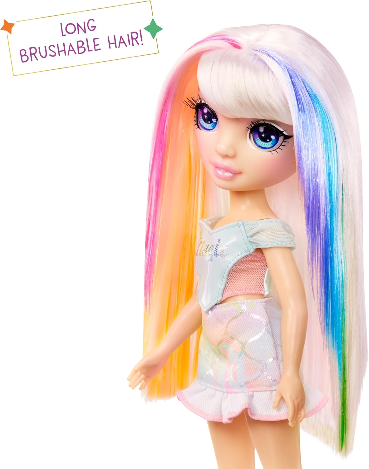 Rainbow High My Fashion Style Amaya, Rainbow 11" Fashion Doll with Statement Outfit, Stylish Handbag, Great Toy Gift for Girls Kids Ages 4-12 Years