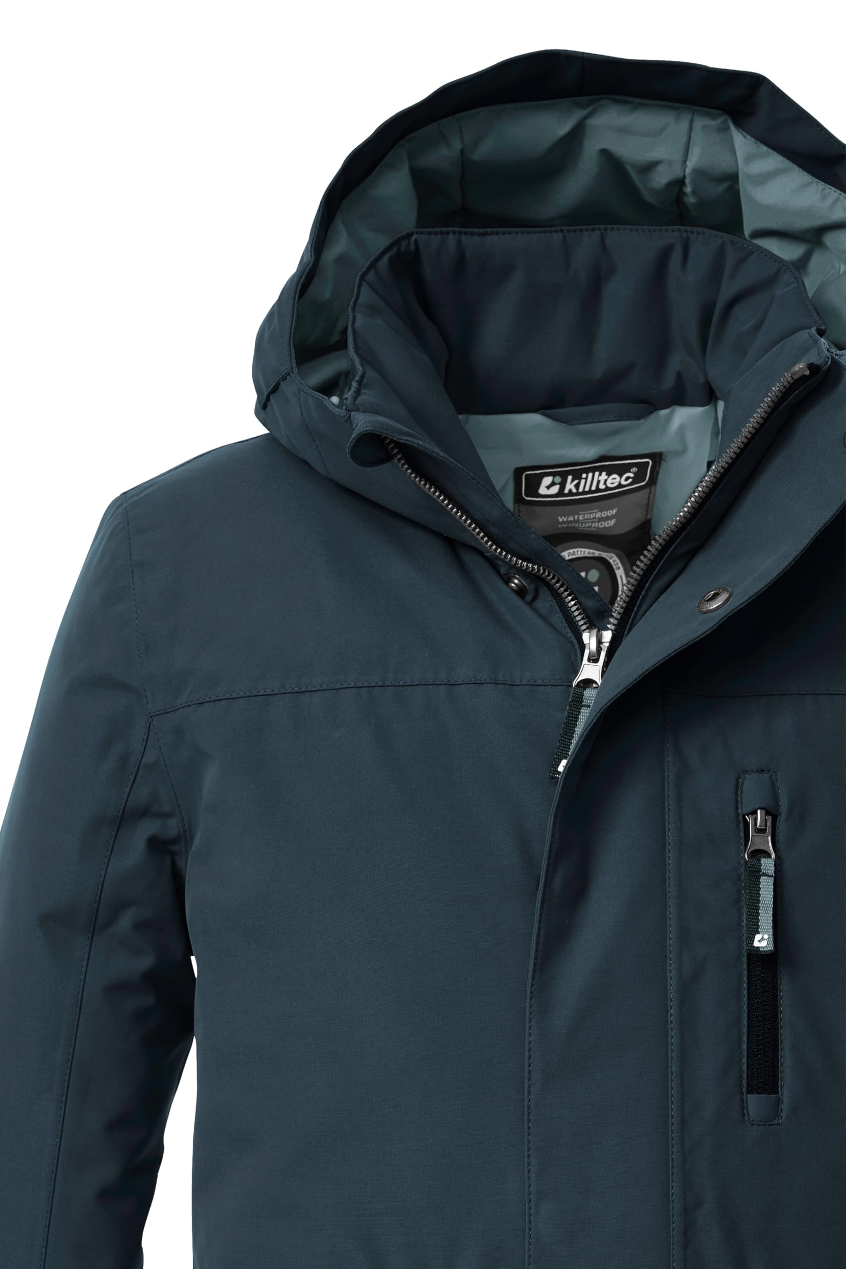 Killtec Jungen Kow 233 Bys Jckt Outdoorjacke/Funktionsjacke mit Kapuze (1er Pack)