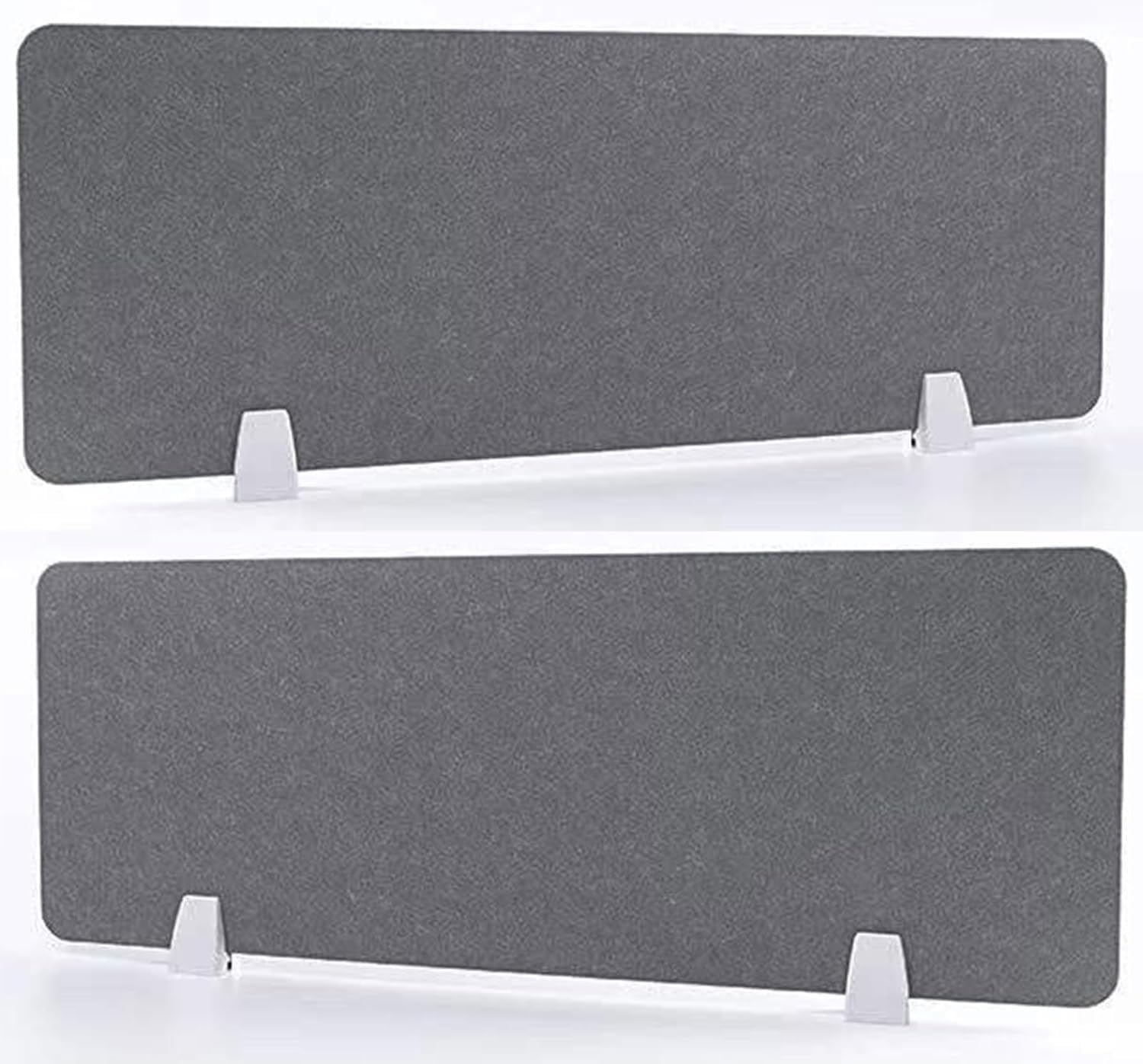 GBRJUYF Acoustic Desk Divider Panels, 2 Pack, Soundproof s, Office & Classroom Desk Partitions, Noise Reduction Workstation Dividers