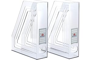 Acrimet Magazine File Holder: Your Durable, Space-Saving Organizer