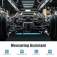 Vista 6 de Sistema de medición 2D, máquina universal de alta precisión para marco de carrocería, medidor de tranvía, herramienta de reparación de equipos