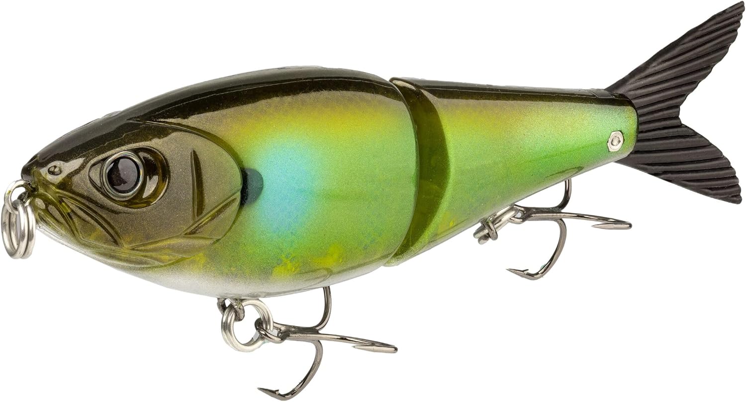 Strike King Hog Father Jr Fishing Lure, Jointed Swimbait, 7-Inches, 2 1/2-Ounces