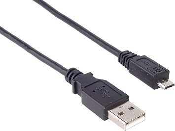 PremiumCord USB - Micro USB Connection Cable 0.2 m USB A Male to Micro B Male USB 2.0 High Speed Data Cable 480 Mbit/s 5 Pins 2x Shielded AWG28 Colour Black 0.2 m