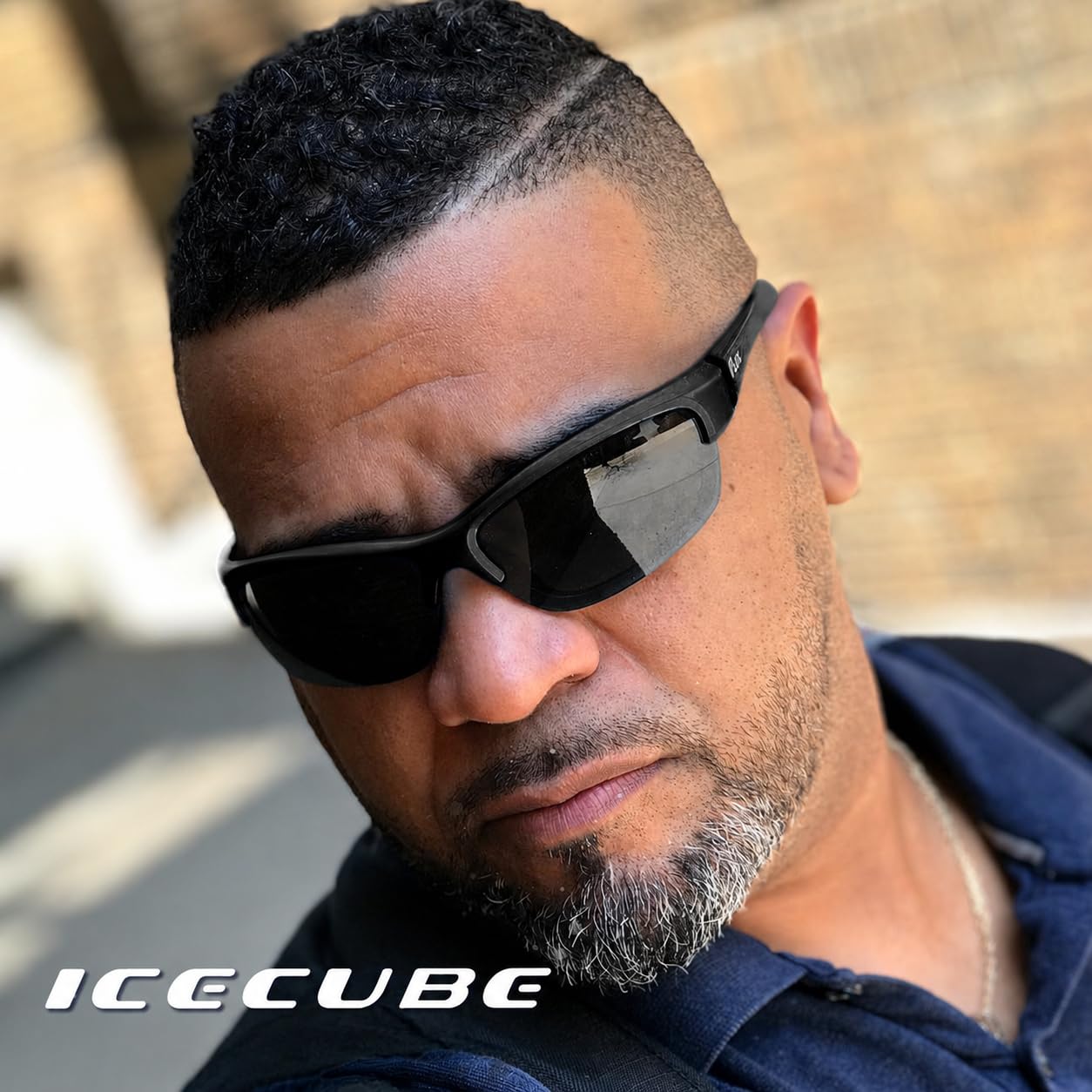 ICECUBE Avento Polarisierte Sport-Sonnenbrille für Herren und Damen, UV400-Schutz, rutschfester Sitz und leichter Rahmen, ideal zum Autofahren und Laufen