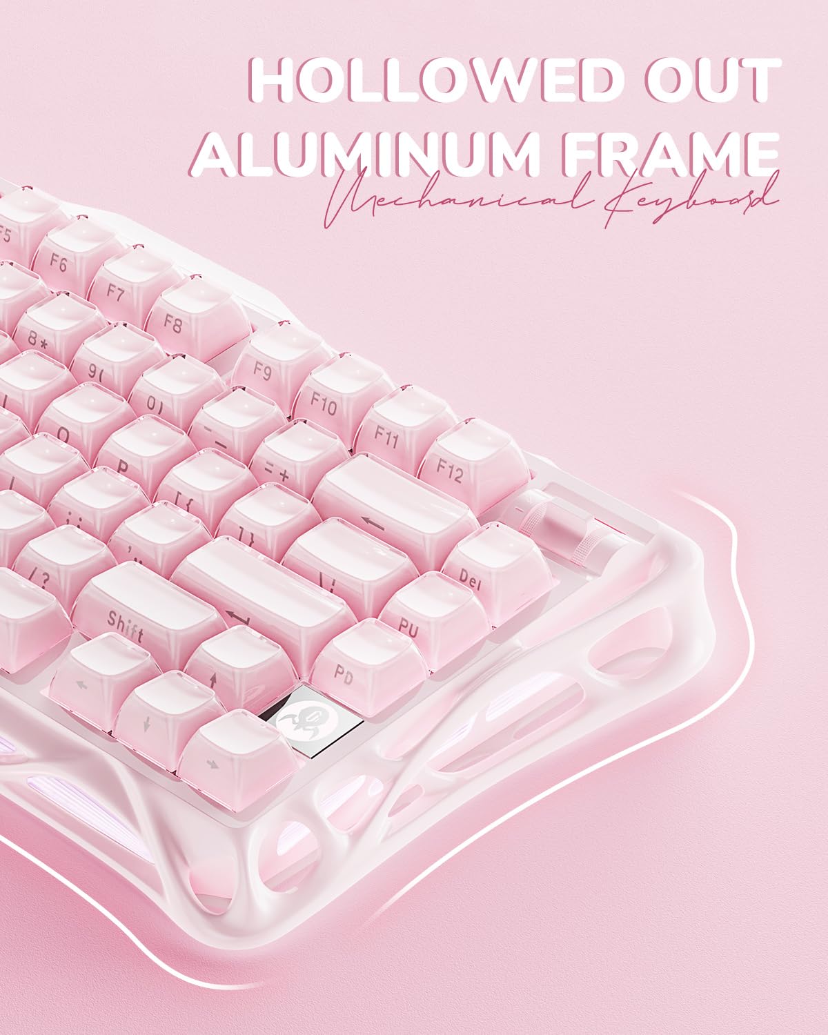 GravaStar Mercury K1 Mechanical Keyboard with Aluminium Frame, 75