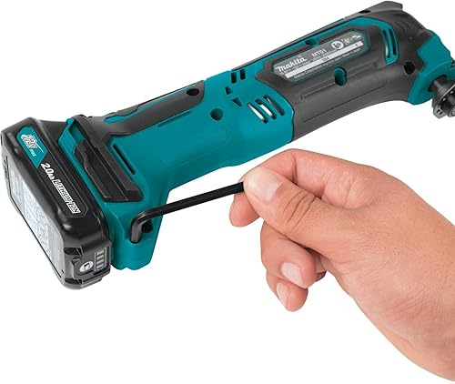 Miniatura 4 de Makita MT01R1 12V max CXT - Kit multiherramienta oscilante inalámbrica de iones de litio (2.0Ah) con fuente de alimentación inalámbrica ADP06 12V