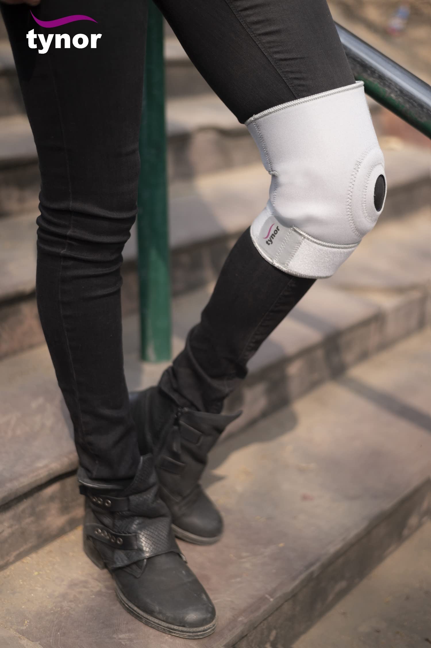 ウエイトトレーニング Knee wraps grey Knee wraps grey