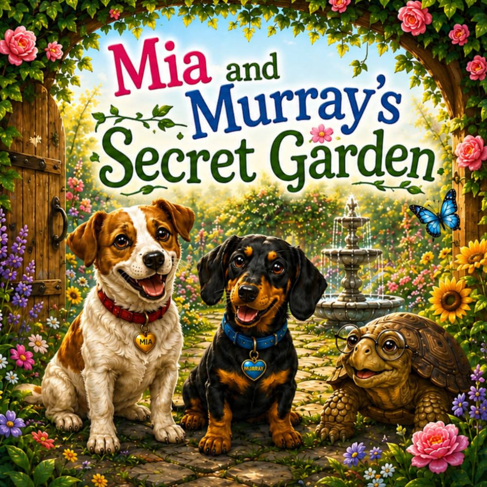 Mia and Murray’s secret garden