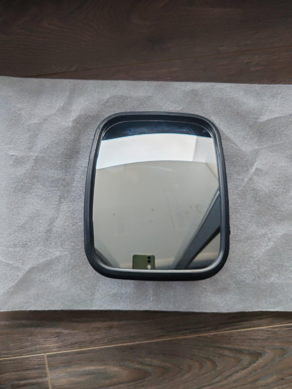 2x Rétroviseur Extérieur Latéral Grand Angle Miroir en Verre Convexe 22x17cm / Bras Ø16-20mm Homologué E6 Universel pour Camion Poids Lourds Tracteur Agricoles Chariot Élévateur Fourgon
