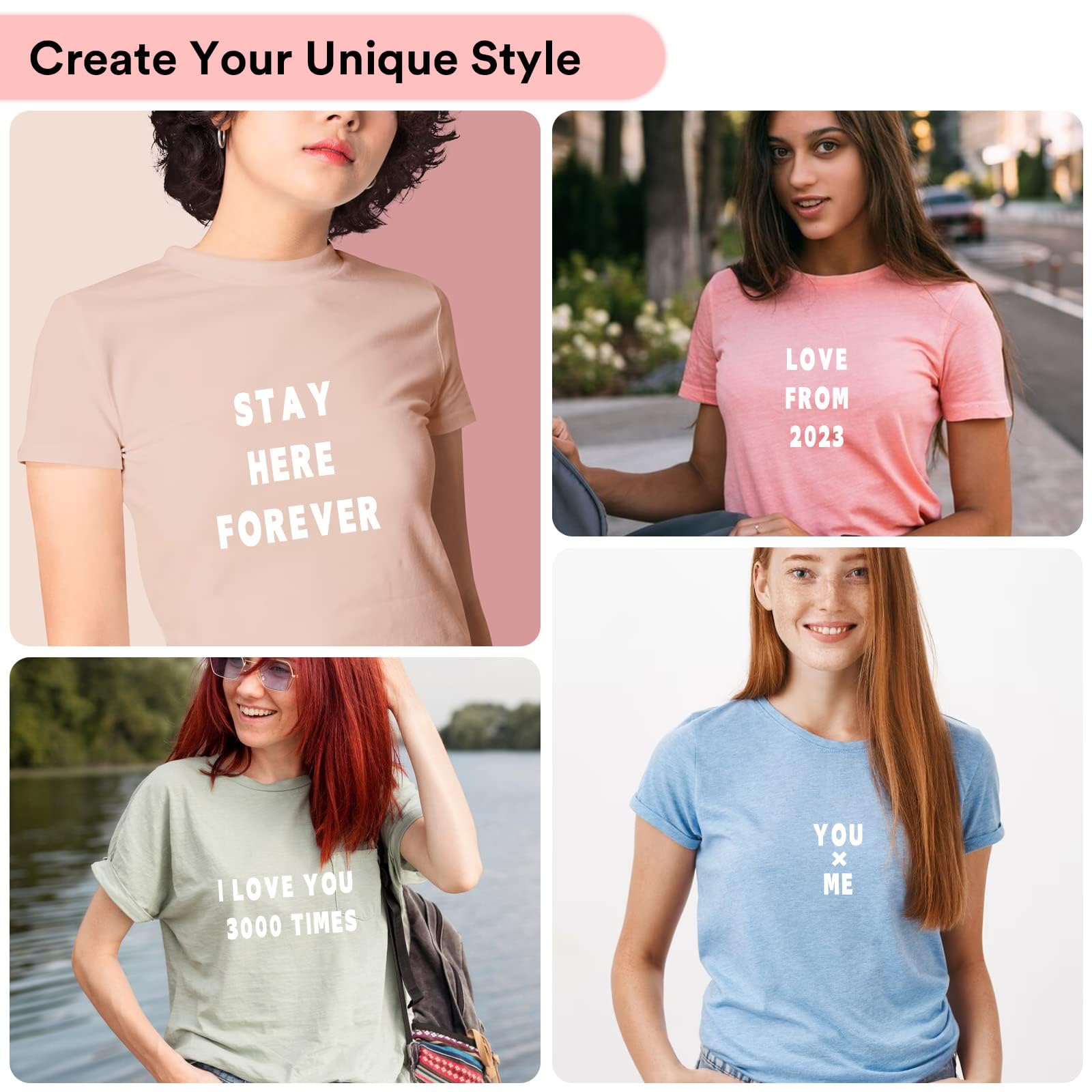 Lettere E Numeri Termoadesivi Rucister - 830 Pezzi, 5 Fogli, Per Magliette E Abbigliamento - Foto 7