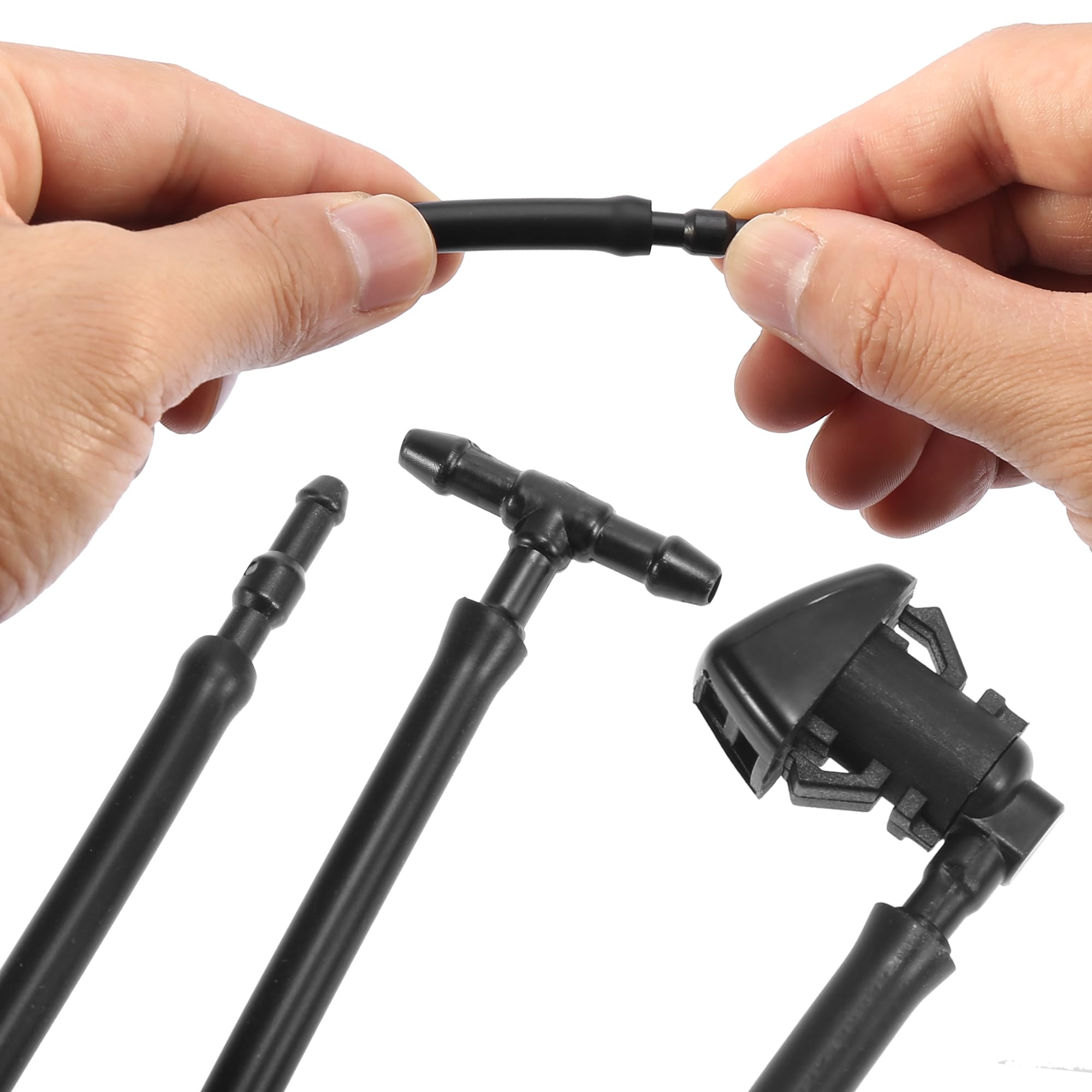 Amazon.com: X AUTOHAUX 7pcs Front Windshield Washer Nozzles