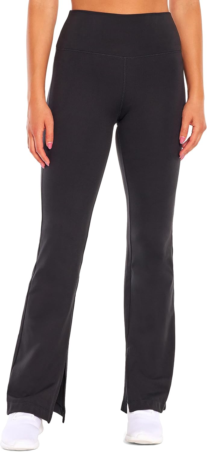 Balance Collection Womens Jia High Rise Side Slit Bootcut Pant