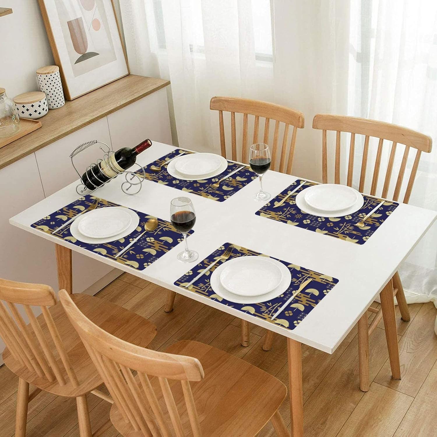 Amazon ランチョンマット 4枚セット プレースマット テーブルマット 和風 和柄 竹 霞 亀甲 扇 Pvc レザー 耐熱 汚れに強い 滑り止 めウォッシャブル 摩擦 耐える 飾り 食卓 家庭用 レストラン用 ランチョンマット オンライン通販 Amazon ランチョンマット 4枚セット プレースマット テーブルマット 和風 和柄 竹 霞 亀甲 扇 Pvc レザー 耐熱 汚れに強い 滑り止 めウォッシャブル 摩擦 耐える 飾り 食卓 家庭用 レストラン用 ランチョンマット オンライン通販