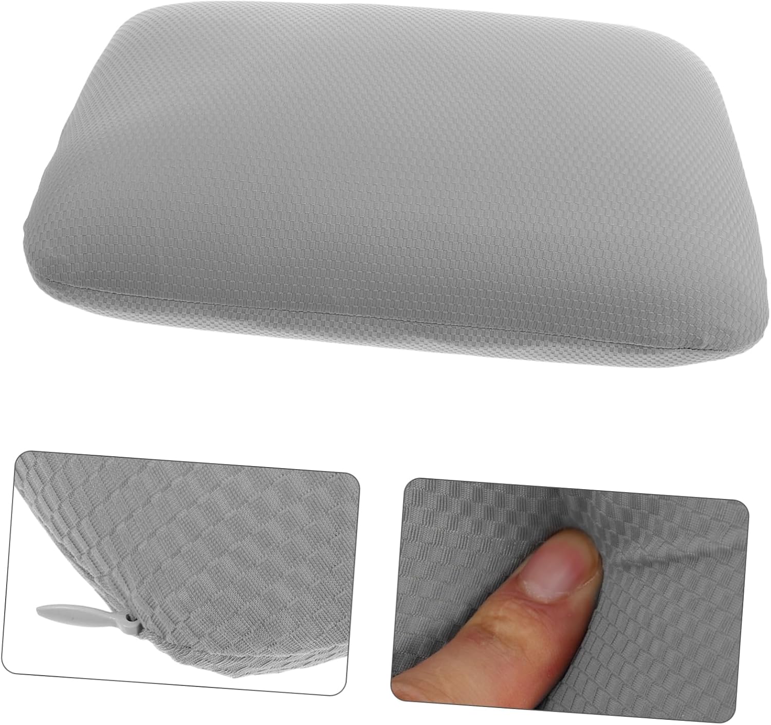 Alipis Travel Pillow: Memory Foam Pillow Camping Supportive with Cover Storage Bag for Sleeping for Adults Kids Travel Hiking Airplane Car