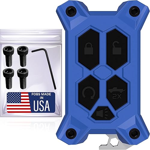 Vista 10 de Funda para llavero Chevy – para funda de llavero GMC – Accesorios Silverado Sierra – Abrebotellas integrado – Compatible con guía de ajuste