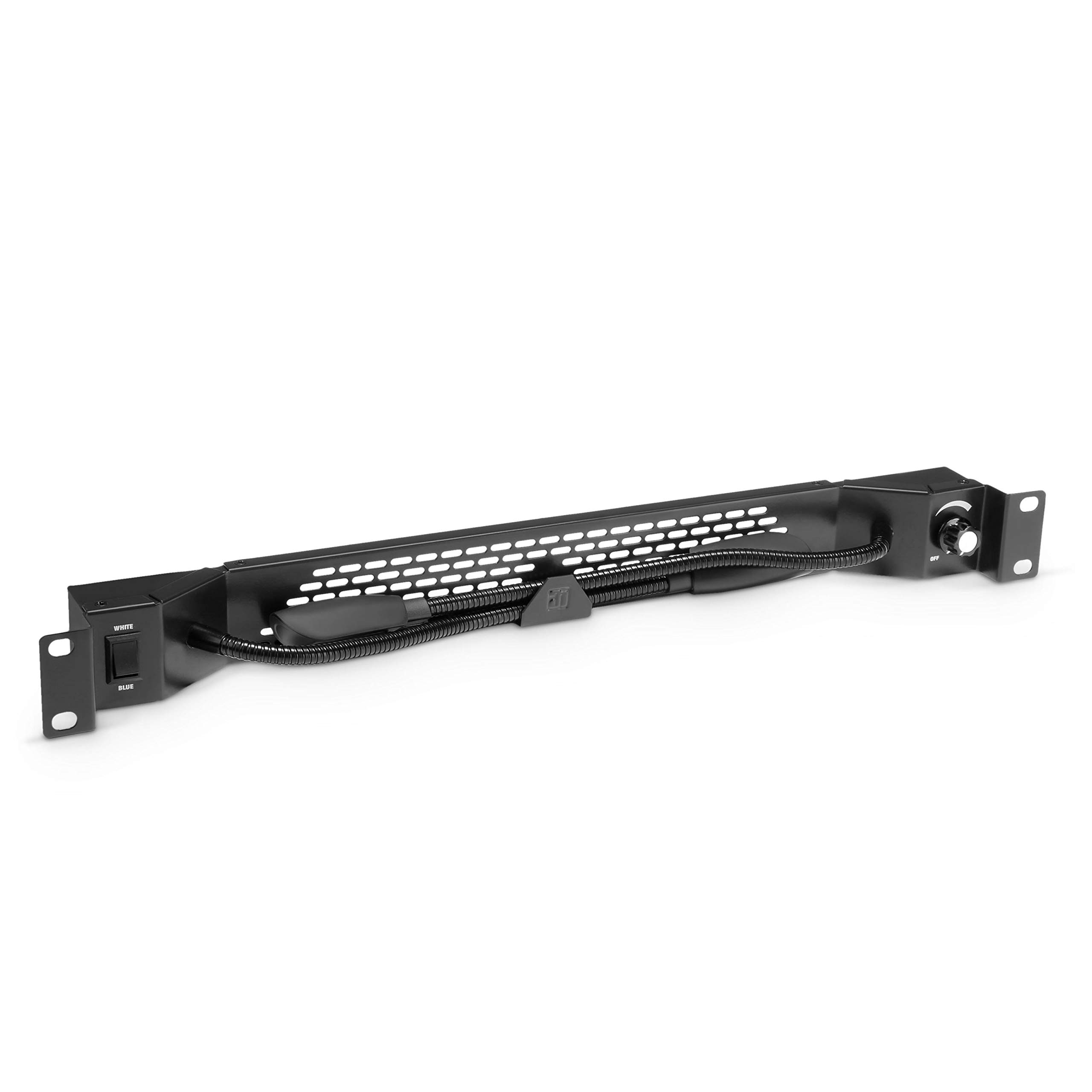 Adam Hall 87463 19" lampa LED do stojaka, podwójna ze ściemniaczem