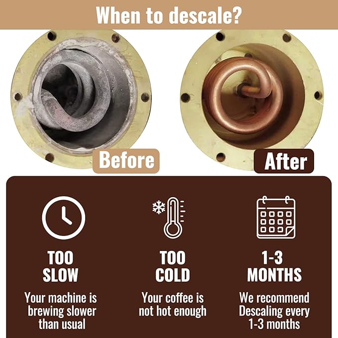 Solución descalcificadora universal para cafeteras Tupkee - 236 ml miniatura 6