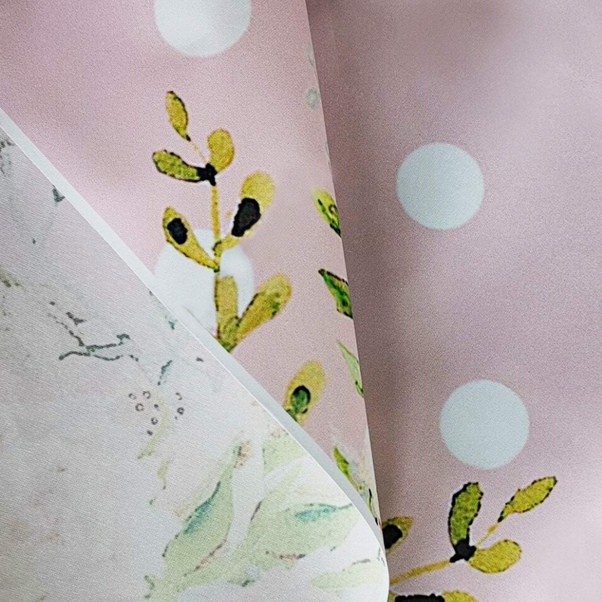 Limited Riyidecor Pink Floral Mouse Head Backdrop 7x5ft Flowers Polka Dots Girls One Year 1st Birthday Photography Background Decorations Banners Celebration Props Party Photo Shoot Backdrop Fabric Cloth